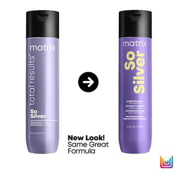 Total Results So Silver Color Obsessed Shampoo to Neutralize Yellow - Šampon pro neutralizaci žlutých tónů 